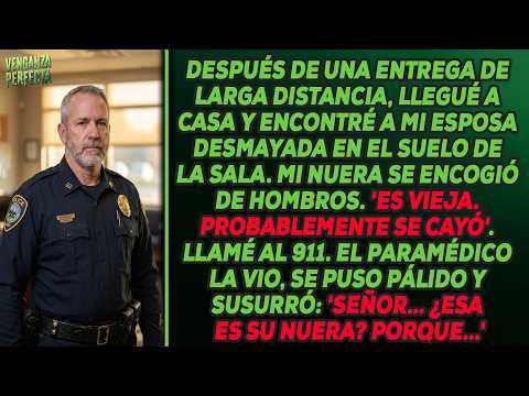 Cuando llegué a casa, encontré a mi esposa inconsciente. Mi nuera dijo: "Probablemente se cayó". ...