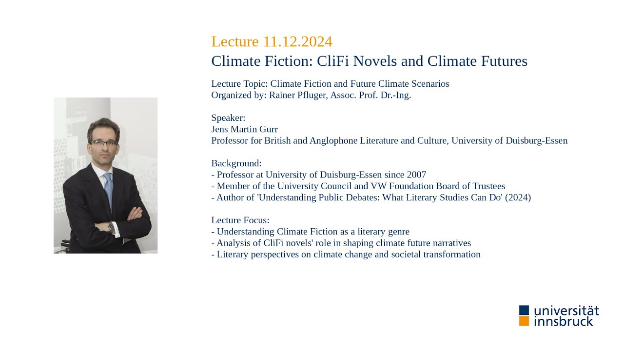 Climate Fiction and Future Climate Scenarios