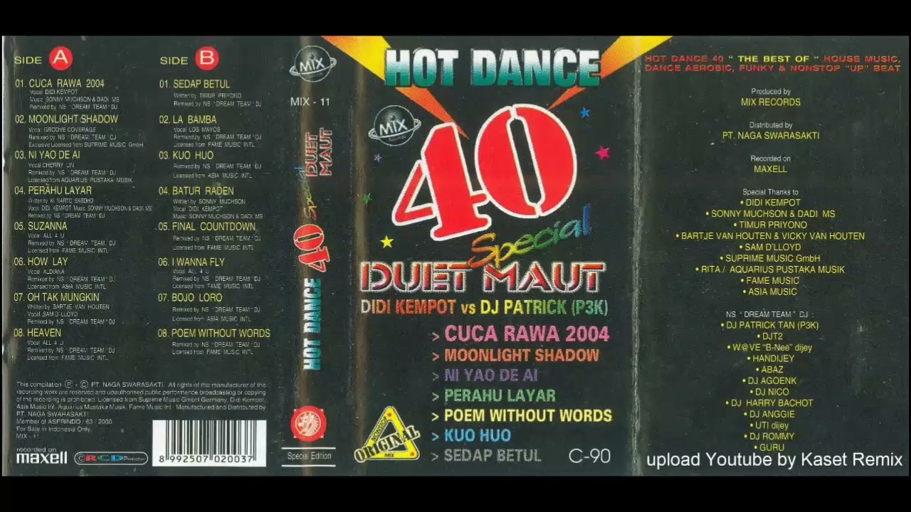 Hot Dance 40 Duet Maut - Side B