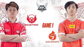 BTR vs AURA - GAME 1 - MPL ID S12 - W3D1 (Myanmar Casting By Wai Wai & DY )