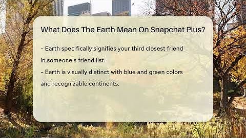 What Does The Earth Mean On Snapchat Plus? - Everyday-Networking