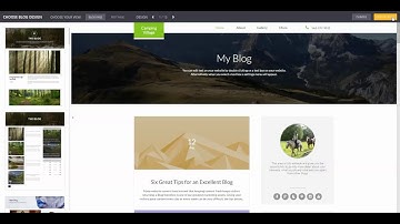 Creating a Blog