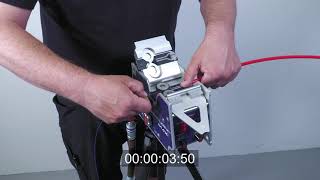 How fast can Stig blow 10 m with NanoFlow MAX?