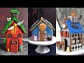 HARRY POTTER, ADDAMS FAMILY, HOCUS POCUS GINGERBREAD HOUSE by HANIELA'S