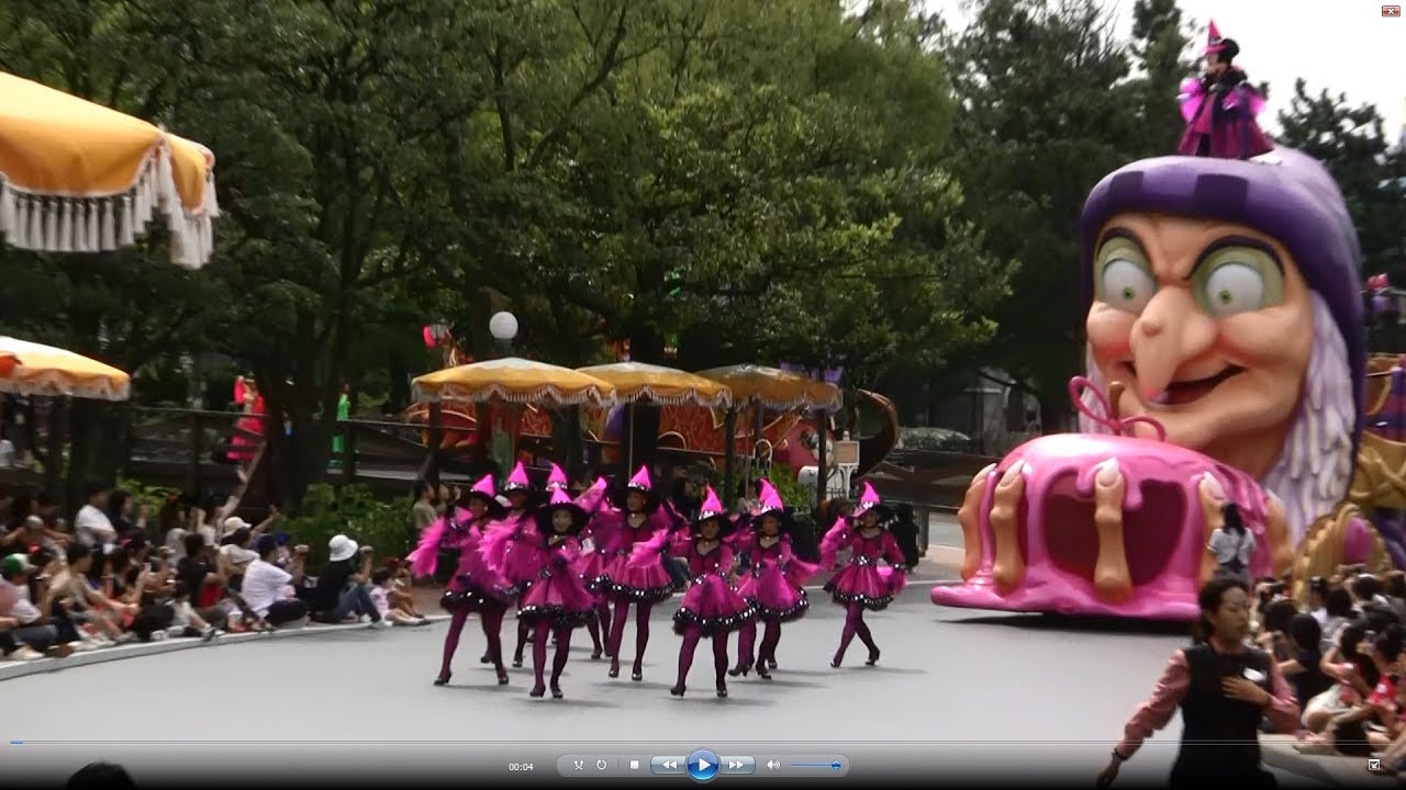 Tdl 25周年ハロウィンパレード08 レッツ ゴー ヴィランズ フル撮影 Youtube