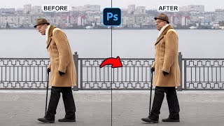 Change Body Shape in Photoshop | Easy & Fast Step-by-Step Tutorial #RajnikGraphicLab screenshot 3
