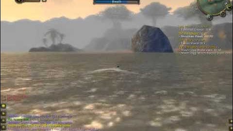 Joana getting the tablet for the "The Vile Reef" quest in Vanilla WoW