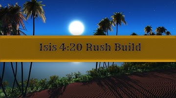 Isis 4:20 Rush Build [Age of Mythology]