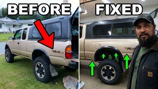How To Fix Rear Sag! Hellwig Helper Springs Install (1st Gen Tacoma)