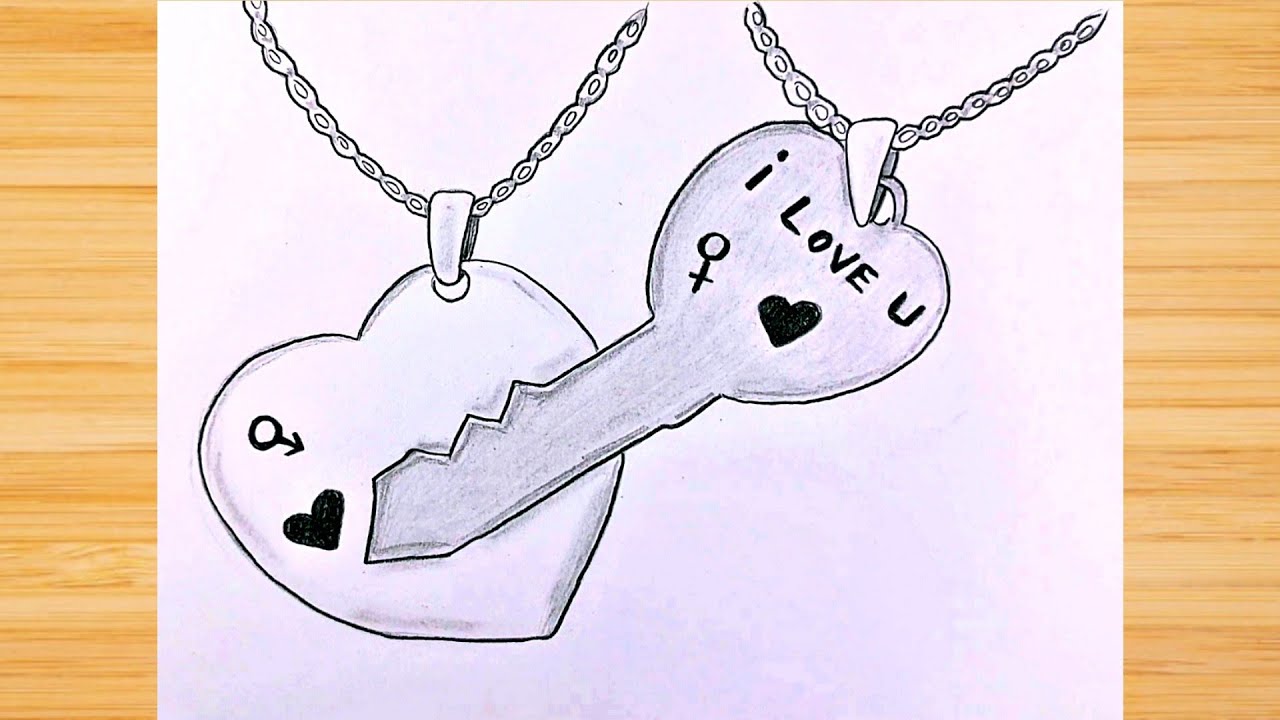 Dibujo sencillo y fácil para enamorados / Cómo dibujar un corazón paso a  paso - thptnganamst.edu.vn