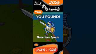 Find The Brainrots: #232 Guerriero Spada 2026 #shorts #find