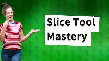 What is the slice tool in Photoshop?