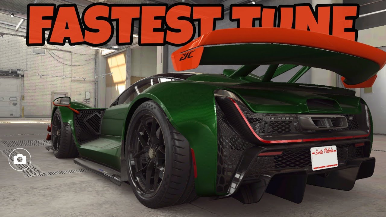 CSR2 CZINGER 21C 'Rattlesnake Green Carbon Fibre' Version Fastest