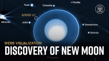 Uranus — New Moon — James Webb Space Telescope