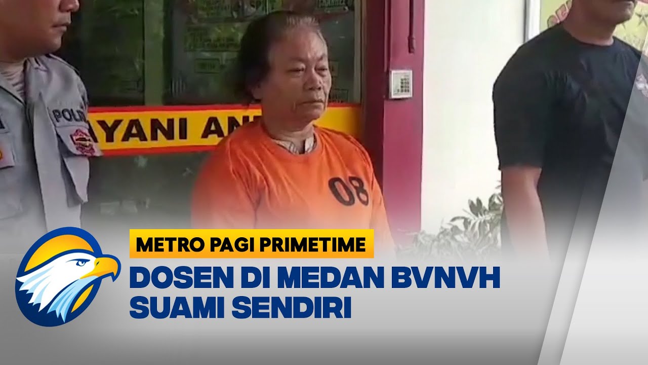 Seorang Dosen Tega M3mbvnvh Suaminya Sendiri - [Metro Pagi Primetime]