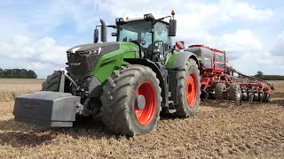 Fendt 1050 Vario In The Field Seeding W Horsch Focus 6Td Evil Looking Tractor Dk Agriculture