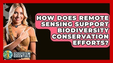 How Does Remote Sensing Support Biodiversity Conservation Efforts? - Ecosystem Essentials
