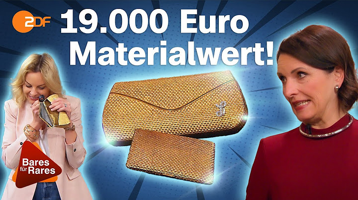 Luxus im Doppelpack: Clutch und Zigarettenetui aus Gold erzielen Traum-Expertise | Bares für Rares