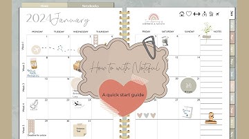 How to use our planner in Noteful  A quick start guide