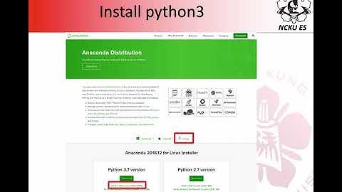 05_01 Linux Ubuntu 下安裝 python3