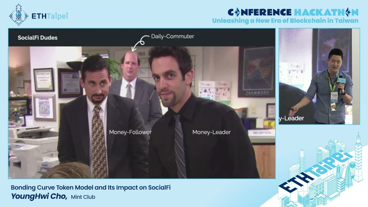 Bonding Curve Token Model and Its Impact on SocialFi | YoungHwi Cho, Mint Club | ETHTaipei 2024