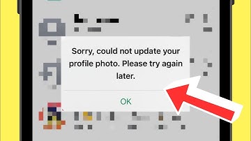 How To Fix Sorry Could Not Update Your Profile Photo Please Try Again Later Problem On WhatsApp