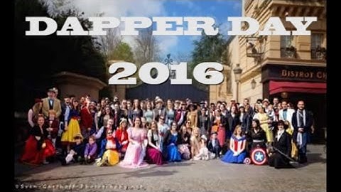 Spring Dapper Day 2016