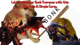 Slapstick Mordekaiser 6 Legionaire 4 Dragonslayer BONK | TFT Set 5 - Patch 11.9 | Gold NA | 