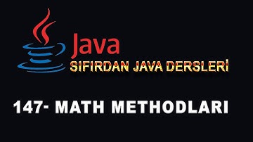 147- Java Dersleri   Math Methodları