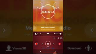 3D Surround 7.1 Radio Player with Recording | 3D Music | Visualizer | Entertaining App | Music App |