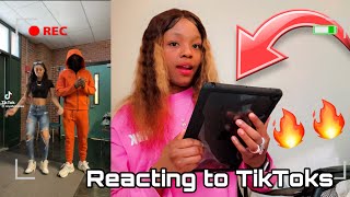 Reacting to random TikToks🔥🔥🔥🔥