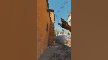 SHORT SELF POP FLASH ON DUST 2 #shorts #cs2