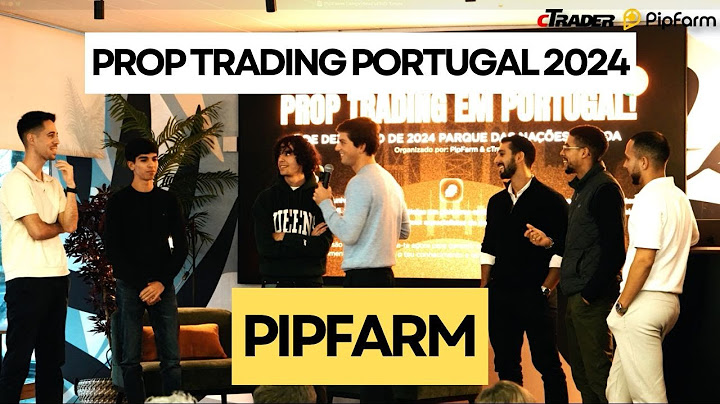 Evento Completo de Trading em Portugal - PipFarm, cTrader, Duarte Litterio e Cátia Fernandes