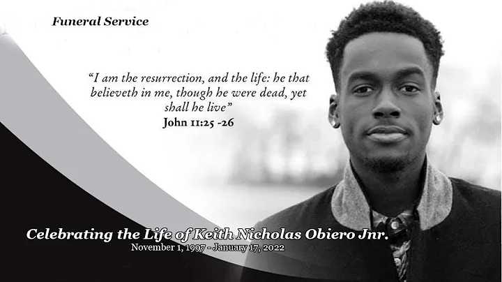 Celebrating the Life of Keith Nicholas Obiero Jnr