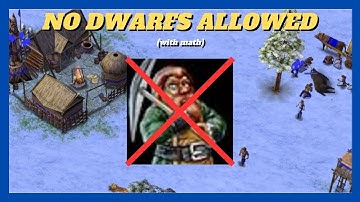 Why Build Dwarfs? (With Math) | 1v1 Odin vs Ra #aom #ageofempires