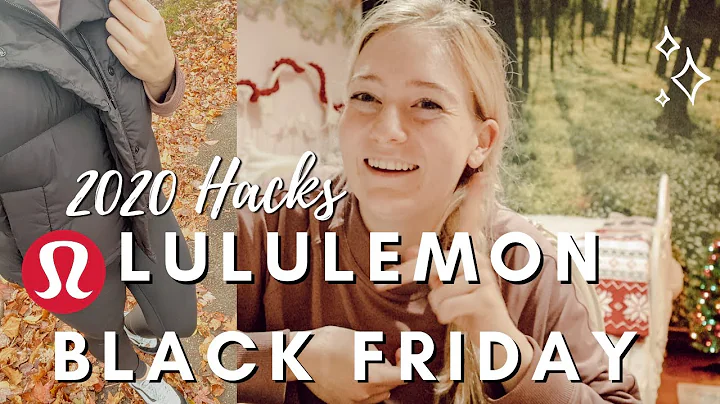 LULULEMON BLACK FRIDAY DEALS 2020 - SECRETS from an Employee! Lululemon Black Friday Tips