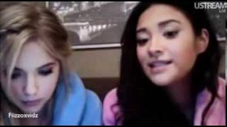 Live Chat  Shay Mitchell & Ashley Benson 8/11/2011 PART 2