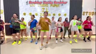 DJ BERDEBAR HATIKU BERDEBAR ||  SENAM KREASI || CHOREO ZIN LIU