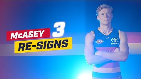 Fischer McAsey Re-signs
