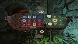 Soulframe  - Playing a mini-strategy game of Regatta with Avakot