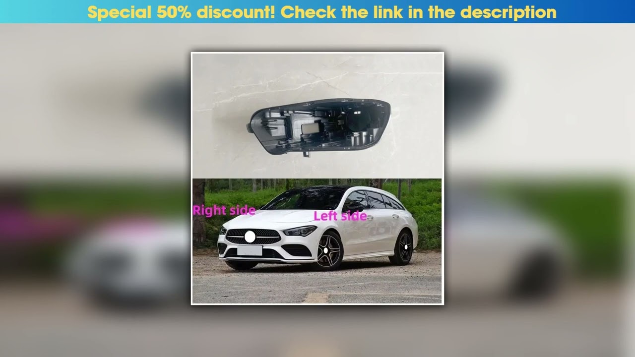 Deal For Mercedes-benz CLA W118 2020 2021 2022 2023 Headlight Base Replacement Headlamp House Headl