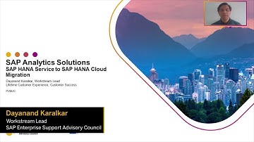 Overview video: SAP HANA Service to SAP HANA Cloud Migration| ESAC 2021