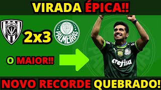 ABEL ALCANÇA MARCA IMPRESSIONANTE APÓS VIRADA | PALMEIRAS 3X2 INDEPENDIENTE DEL VALE | 25\/04\/2024