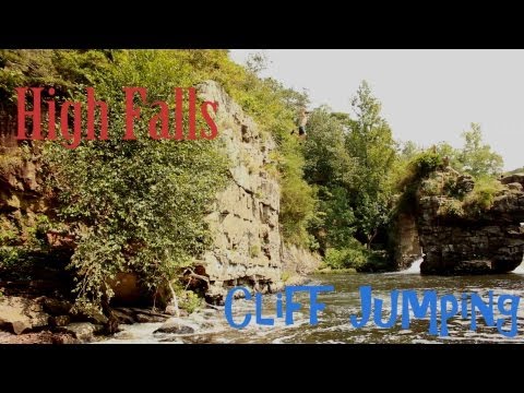 Cliff Jumping FUN! (2013) High Falls, Alabama