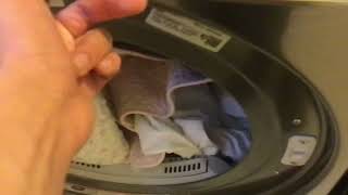 How To run LG DLE3400V Dryer with door ope.