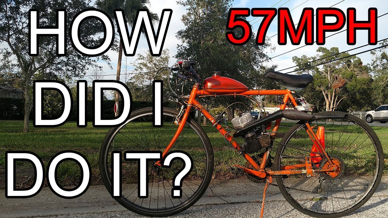 How I Got My Bike To Hit 57Mph