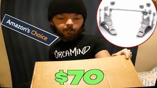 i bought amazon's cheapest double bass drum pedal (DonutDrums)