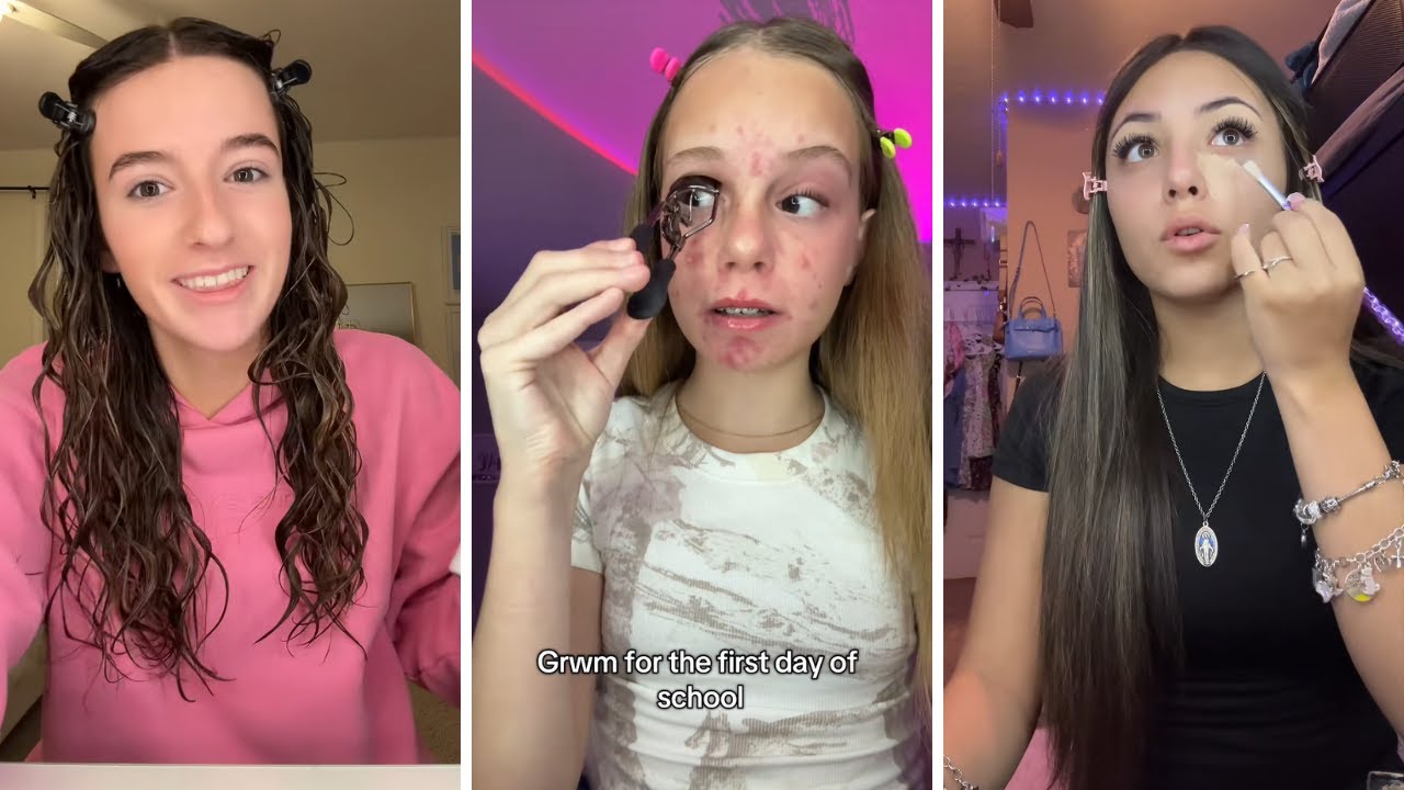 GRWM First Day of School - Part 5 | TikTok Compilation