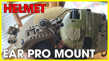 2021 Unity Tactical MARK 2.0 Modular Attach Rail Kit for Helmet First Look and Installation