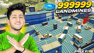 100 Million Landmines In On Match 😳1 Vs 49 Players Only Landmine Challenge